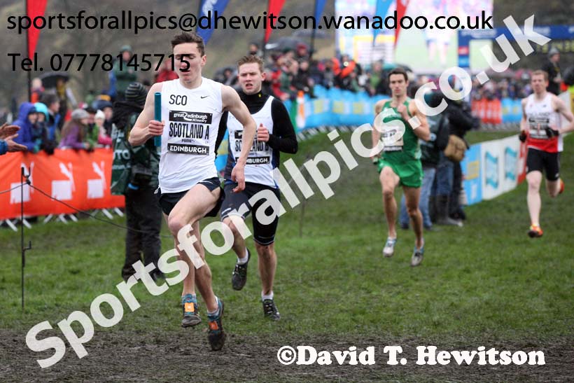Stewart Cup International Relay, Great Edinburgh Cross Country. Photo: David T. Hewitson/Sports for All Pics